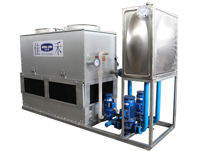 逆流闭式冷却塔